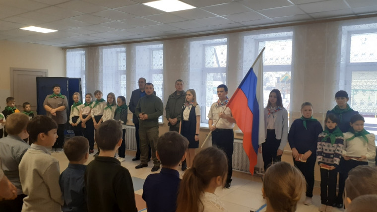 Линейка "Посвящение в юннаты".